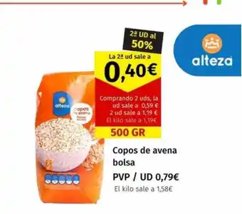 Maskom Supermercados Copos de avena bolsa oferta