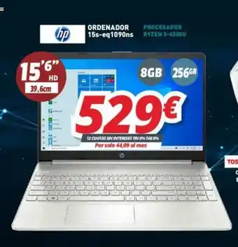 Mi electro hp Ordenador 15s-eq1090ns oferta