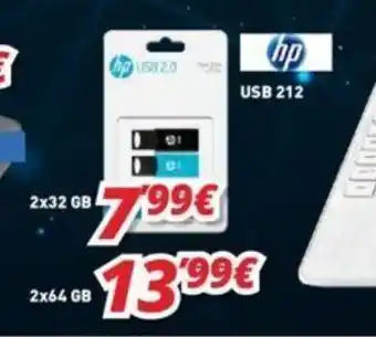 Mi electro hp USB 212 2x32 GB oferta