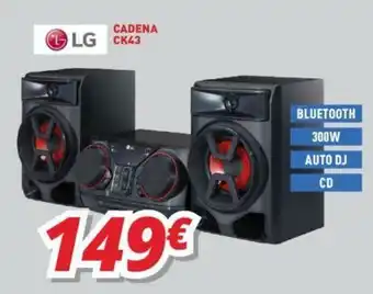 Mi electro LG Cadena CK43 oferta