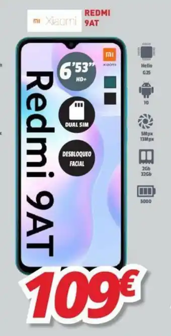 Mi electro Xiaomi Redmi 9AT oferta