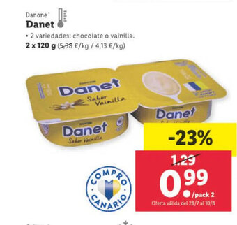 Lidl Danone Danet oferta
