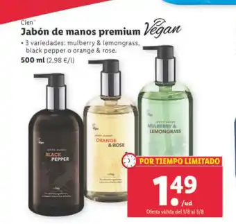 Lidl Jabón de Manos Premium oferta