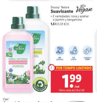 Lidl Suavizante oferta