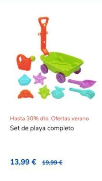 ToysRus Set de Playa Completo oferta