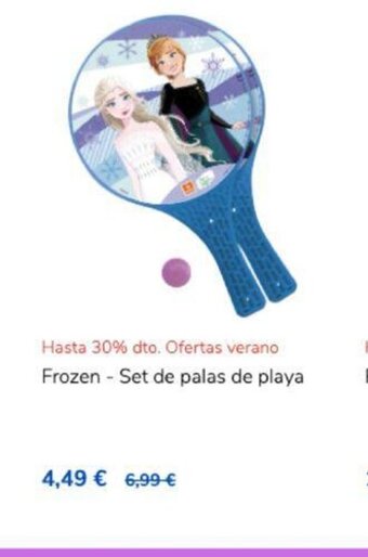 ToysRus Frozen Set de Palas de Playa oferta