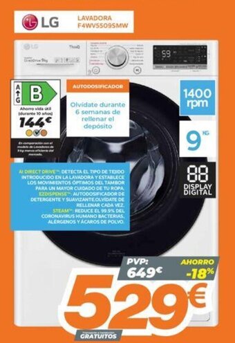 Pascual Martí LG Lavadora oferta
