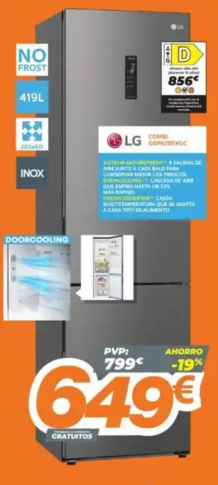 Pascual Martí LG Combi GBP62DSXGC oferta