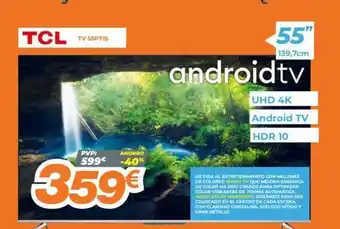Pascual Martí TCL Tv 55P715 oferta