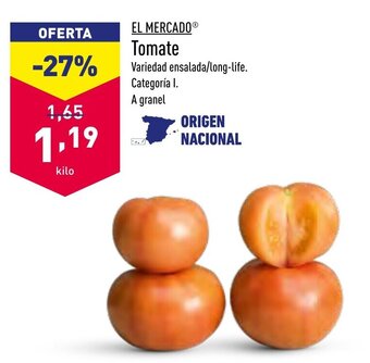 ALDI El Mercado Tomate oferta