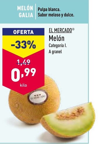 ALDI El Mercado Melón oferta