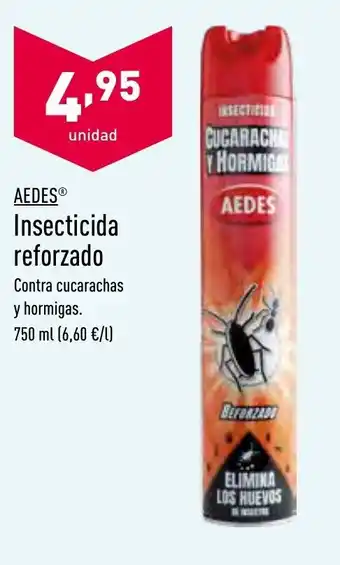 ALDI Insecticida reforzado 750ml oferta