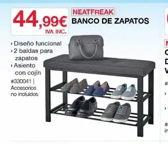 Costco Banco de Zapatos oferta