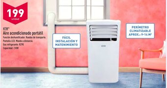 ALDI HTW Aire acondicionado portátil oferta