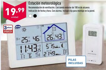 ALDI Estación meteorologica oferta
