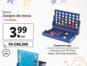 Lidl Playtive Juegos de mesa oferta