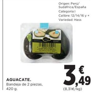 Hipercor Aguacate oferta