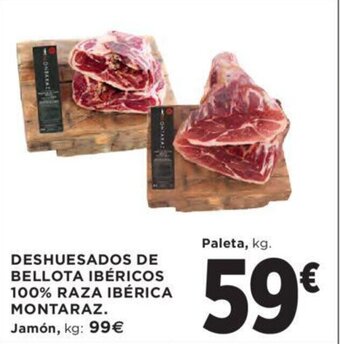 Hipercor Deshuesados de bellota ibéricos 100% raza ibérica montaraz oferta