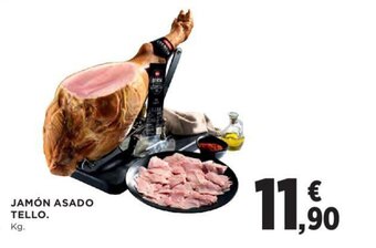 Hipercor Jamón asado tello oferta