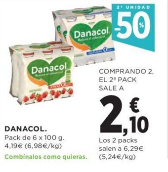 Hipercor Danacol oferta