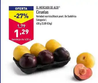 ALDI Ciruelas 430g oferta