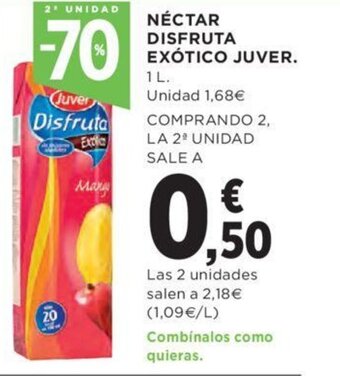 Hipercor Néctar disfruta exótico juver oferta
