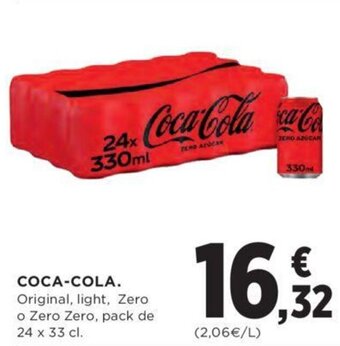 Hipercor Coca-cola 24 x 33 cl oferta