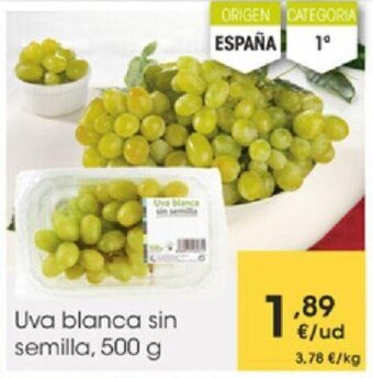 Eroski Uva blanca sin semilla oferta