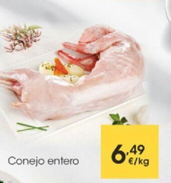 Eroski Conejo entero oferta