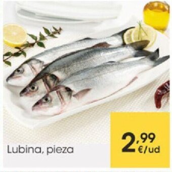 Eroski Lubina, pieza oferta