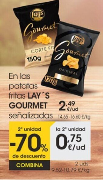 Eroski Lay's gourmet oferta