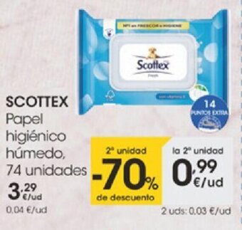 Eroski Scottex oferta