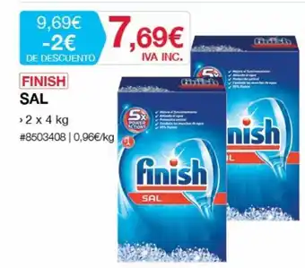 Costco FINISH sal oferta