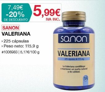 Costco SANON valeriana oferta