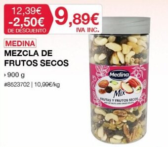 Costco MEDINA mezcla de frutos secos oferta