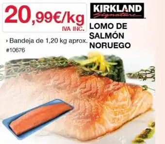 Costco Lomo de salmón noruego oferta