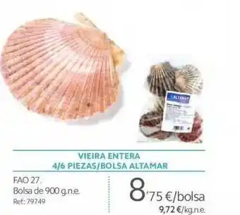Makro VIEIRA ENTERA 4/6 PIEZAS/BOLSA ALTAMAR oferta