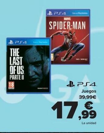 Carrefour Juegos oferta
