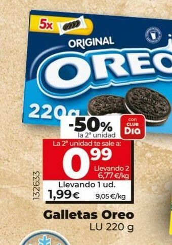 Maxi Dia Galletas oreo oferta