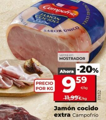 Maxi Dia Jamón cocido extra campofrío oferta
