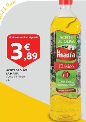 Alcampo Aceite de oliva la masía oferta