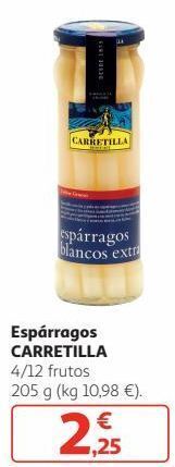 Alcampo Espárragos carretilla oferta