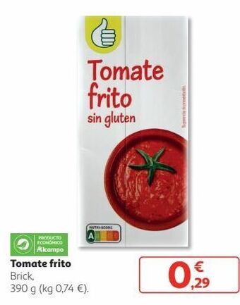 Alcampo Tomate frito oferta