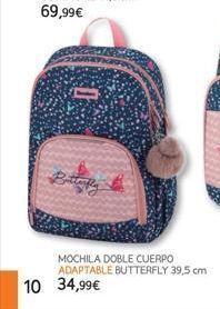 Toy Planet Mochila butterfly oferta