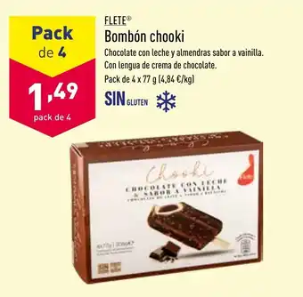 ALDI Flete Bombón caramelo choco pack de 4x77g oferta