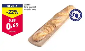ALDI El Horno Barra gourmet 300g aprox. oferta