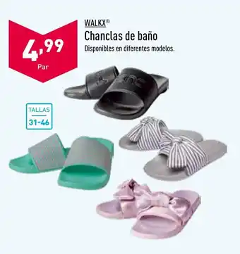 ALDI Walkx Chanclas de baño oferta