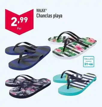 ALDI Walkx Chanclas playa oferta