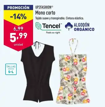 ALDI Up2Fashion Mono corto Tallas S-L oferta