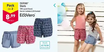 ALDI Pocopiano Shorts 2un. oferta
